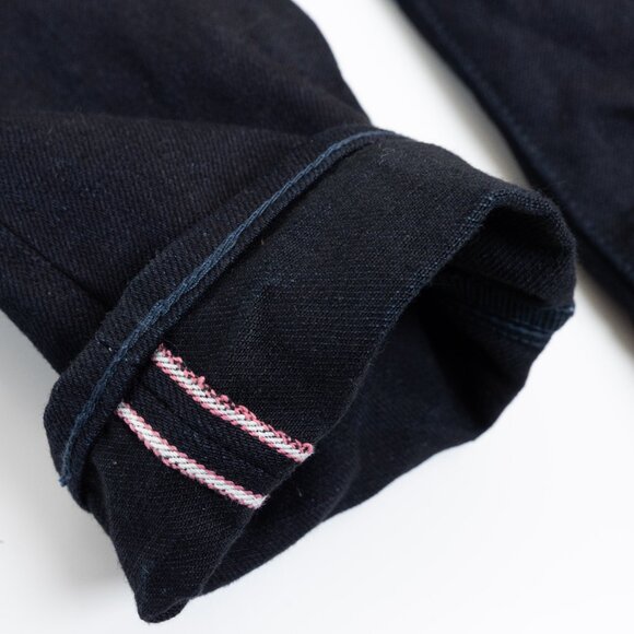 Momotaro Selvedge Denim Jeans 0306-IBSP Tight Tapered 15.7oz Indigo Black Japan - Picture 7 of 16